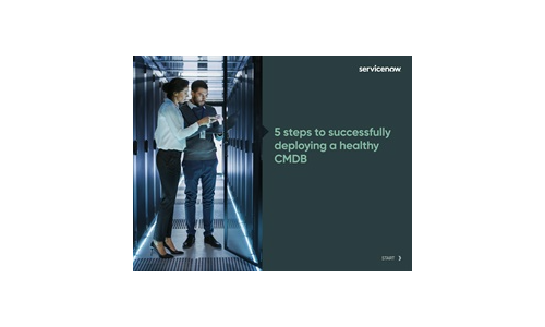 5 steps to successfully deploying a healthy CMDB