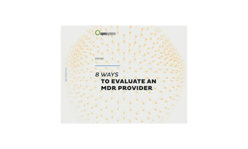 8 Ways To Evaluate An MDR Provider