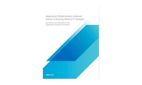 Application Modernization Initiatives Garner a Growing Share of IT Budgets