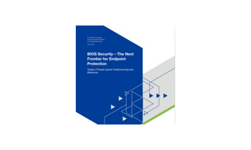 BIOS Security – The Next Frontier for Endpoint Protection