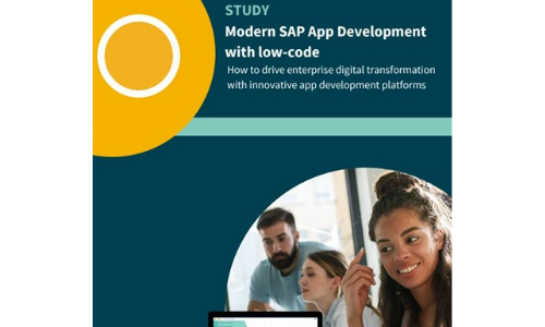 Modern SAP App Development with low-code