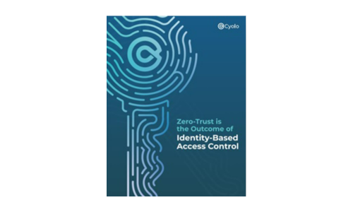 Zero-Trust is the Outcome of Identity-Based Access Control